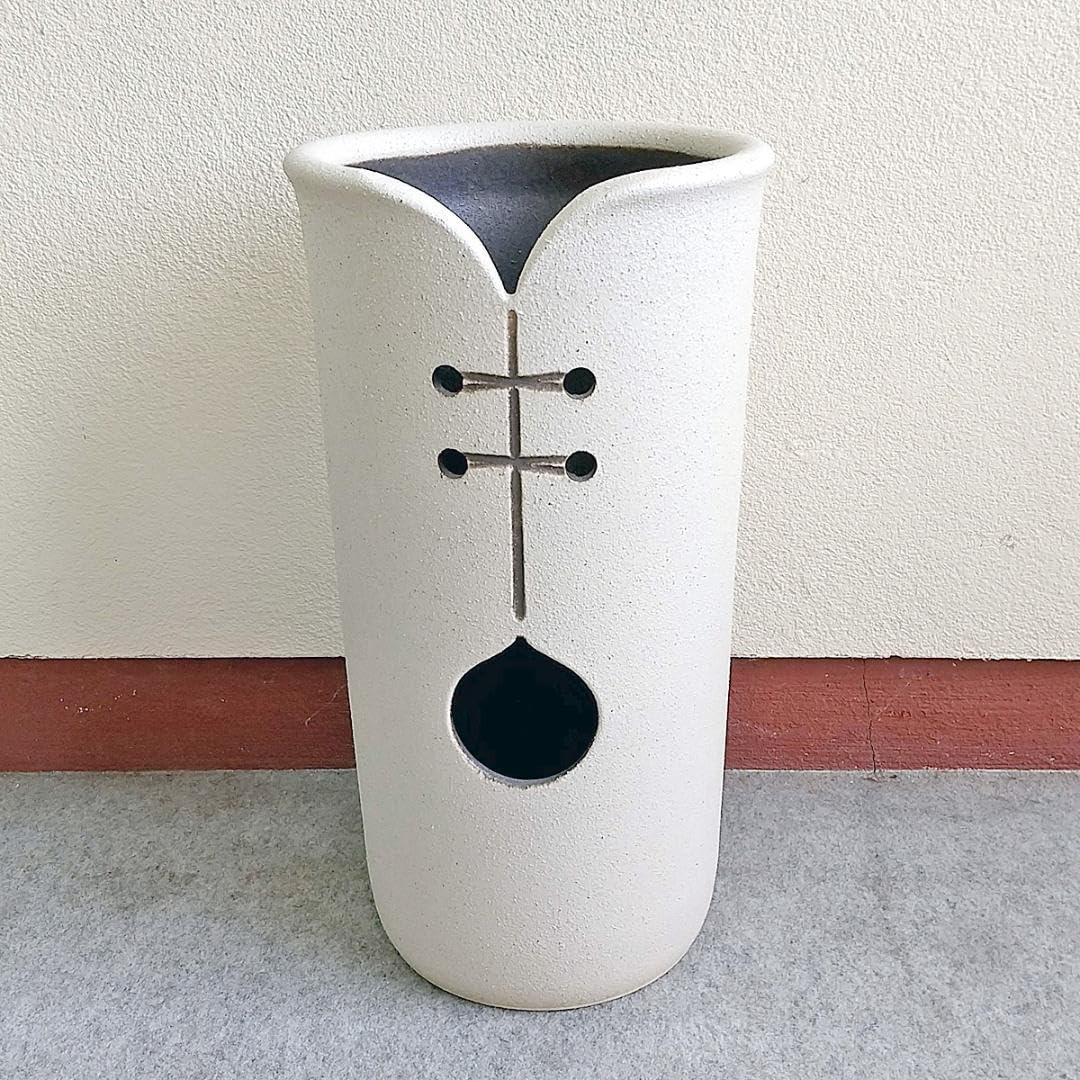 陶器傘立て　ツートンカット傘立　信楽焼　524-06　現品限り　ヤマタツ陶業 陶器傘立て ツートンカット傘立 524-06 信楽焼 ヤマタツ陶業 【公式通販】